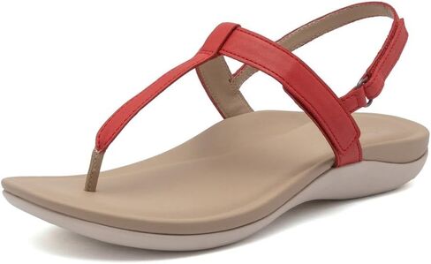 Abeo Oasis T-Strap Sandals للنساء | الدعم القوس الصنادل | Built-In Orthotic Insole | تخفيف آلام التهاب اللفافة الأخمصية in Kuwait