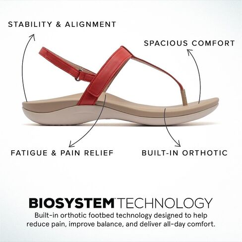Abeo Oasis T-Strap Sandals للنساء | الدعم القوس الصنادل | Built-In Orthotic Insole | تخفيف آلام التهاب اللفافة الأخمصية in Kuwait
