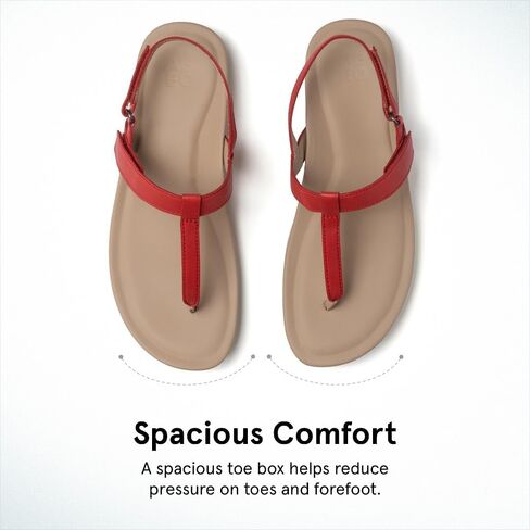 Abeo Oasis T-Strap Sandals للنساء | الدعم القوس الصنادل | Built-In Orthotic Insole | تخفيف آلام التهاب اللفافة الأخمصية in Kuwait