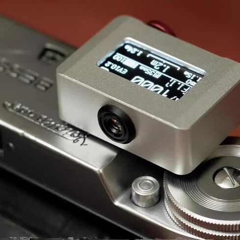 TsoLay Camera Light Meter, Film Camera Exposure Meter with OLED Screen, 30° Average Metering, Cold Shoe Mount, Adjust ISO, Aperture and Shutter Speed Photography, for Vintage Cameras in Saudi Arabia