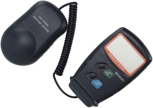 LX - 1010B Luminometer Luxmeter Meter مع مقياس الضوئي الرقمي واختبار الإضاءة السريع للاستجابة السريعة in Saudi Arabia
