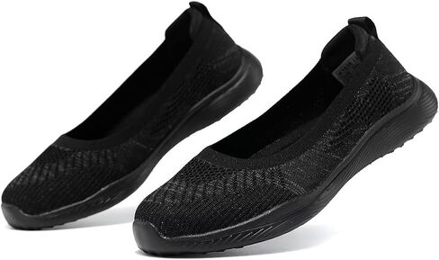 Womens Walking Shoes Loafer Sneakers Mesh Casual Ballet Flat Nurse Casual Dress Clothes Work Shoes in Saudi Arabia