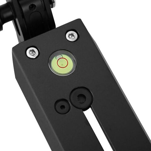 Telephoto Zoom Lens Bracket Set for Long Focus Camera Support - Quick Release Plate with Bubble Levels - Aluminum Alloy - Standard Mount - F120-50 Options (F120-50) in Saudi Arabia
