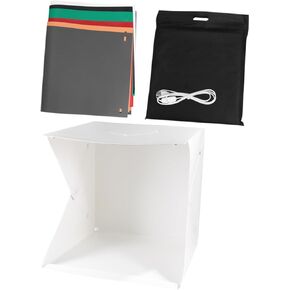 Mini Photo Tent Brightness Portable Led Photography Box Color Backdrops for Product Photography and Item Displays