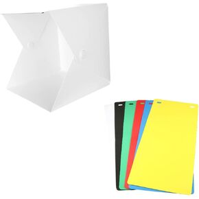 Photography Backdrop Tent 6 Colors Led Strip Mini Photo Box for Jewelry Accessory