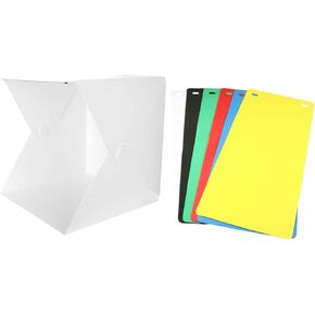 Portable Folding Light Box for Photography Studio Mini Photo Studio Box 6 Colors Background Led Tent