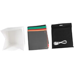 STOBOK Mini Photo Studio Shooting Tent Color Backdrops Portable Lighting Cube for Product Photography Easy Setup for Items