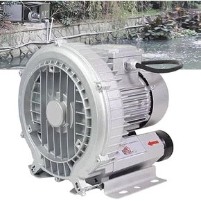 High-Pressure Vortex Ring Blower with Dust Filter, 120W-1100W Optional, 2980RPM, 50-210m³/H Air Volume, for Aquaculture (550W)