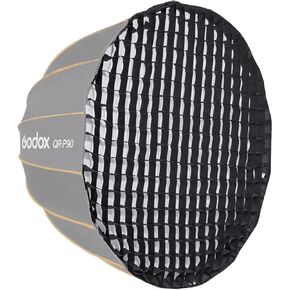 Honeycomb Grid for Godox QR-P90/P90L/P90H & Aputure Light Dome 35.4" 16-Rod Octagon Softbox - Precision Light Control Grid (Parabolic Softbox Grid Only)