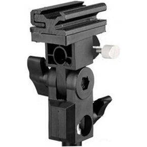 Vaguelly Flash Stand Bracket for Cameras Light Mount with Pitch Angle Camera Flash Holder for Monitors Ring Lights and Accessories