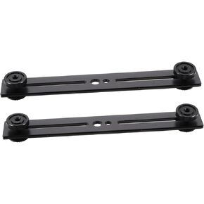 2Pcs Adjustable Double Mount Extension Bracket for Microphone Flash and Camera Compatible Lightweight Easy to Use for Photography