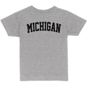Michigan College Style Toddler Kids T-Shirt