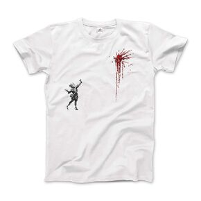 Banksy Valentines Day Mural Reproduction T-Shirt (Adults, Kids, Short & Long Sleeve)