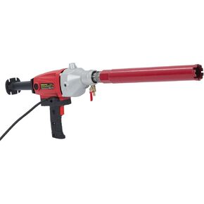 Core Drill 1500W Machine Professional Diamond Machine-تلاعب خرساني مبلل رطب/جاف مع بت 2 "بتات ، وسرعة 1880 دورة في الدقيقة ، و 1-1/4" خيط للخرسانة ، والطوب ، والحجر ، والحفر الكتل.