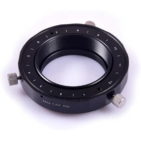 Telescope Parts M42 / M48 / M54 / M68 CAA 360° Rotation Camera Angle Adjuster(M48)