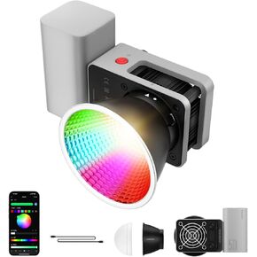 ZHIYUN CINEPEER CX50 RGB 50W LED LED ضوء ، لون كامل 2700 ك-6500 كيل