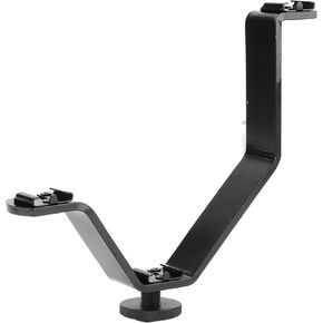V Extension Bracket LED Flash Light Camera Stand Multifunction Hot Shoe Support Universal Cold Shoe Interface Convenient Expansion