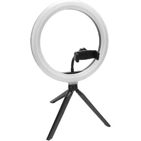 Desk Light, Dimmable Led Light, Desktop Lamp Light, Selfie Fill Light, Makeup Lamp with Tripod Phone Holder Makeup Light Led Light for Photography Makeup
