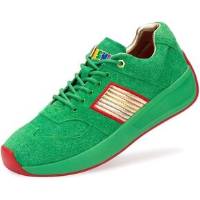 Brites, Fashion Sneakers. Mens and Womens Comfortable Trendy Sneakers with Climate-Control Insole and Rainbow Design