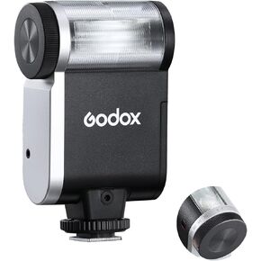 Godox Flash iA32 Mini Flash - Camera Flash with GN15, Auto/Manual Flash, 8 Power Levels(1/128-1/1), 2.5s Recycle for Sony zv-1 Sony zv-e10 Ricoh gr3 Cannon Nikon Fujifilm Various Cameras