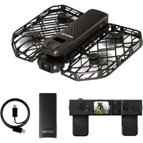 X1 PRO 4K Action Flying Camera, Foldable Drone with Camera with 42 KM/H Follow Speed, 10+ Fully Automatic Flight Modes, Fly Anywhere with OmniTerrain, SmoothCapture 2.0(Standard)