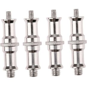 1/4 to 3/8 Threaded Screw Adapters Standard Adapter Set for Camera Lighting and Equipment