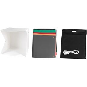 Brightness Mini Photography Tent Led Light Portable Photo Backdrops for Item Photography Easy Assembly for Toys Gadgets and More