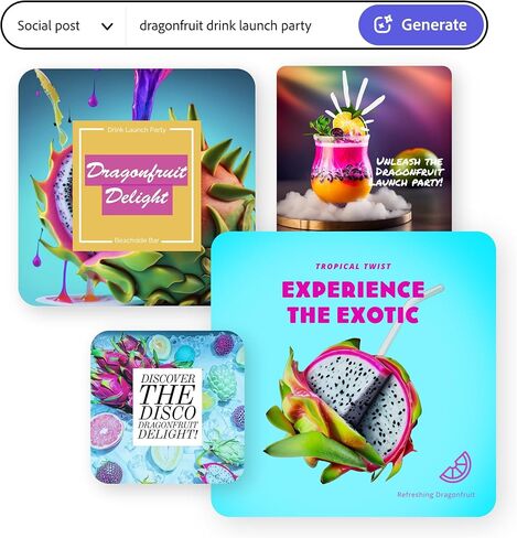 Adobe Express Premium | وصول 12 شهرًا | جهاز الكمبيوتر/MAC والرمز عبر الإنترنت المحمول in Saudi Arabia