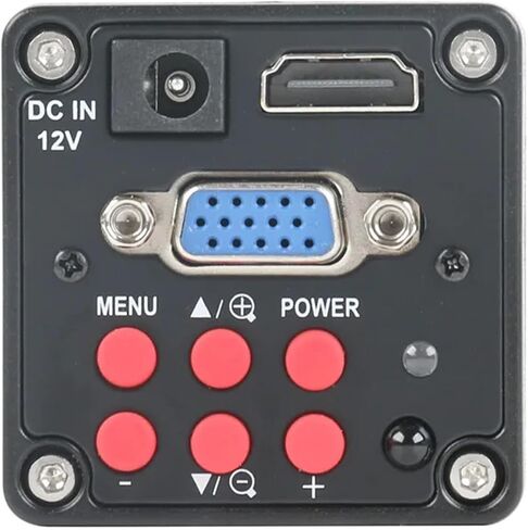 Phone PCB Soldering Lab Industrial 7x 45x 90x Simul Focal Trinocular Stereo Microscope IMX323 1080p VGA HDMI Camera (D HDMI VGA ، Microscope Black) in Saudi Arabia