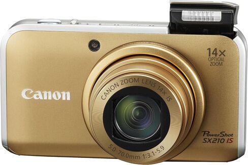 Canon PowerShot SX210IS 14.1 MP Digital Camera with 14x Wide Angle Optical Image Stabilized Zoom and 3.0-Inch LCD (Purple) in Saudi Arabia