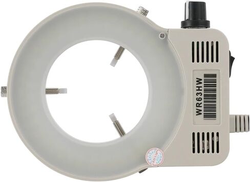 56 72 LED SMD USB Adjustable Ring Light Lamp 110V-220V for Industrial Stereo Microscope HDMI VGA USB Video Camera(56 LED SMD) in Saudi Arabia