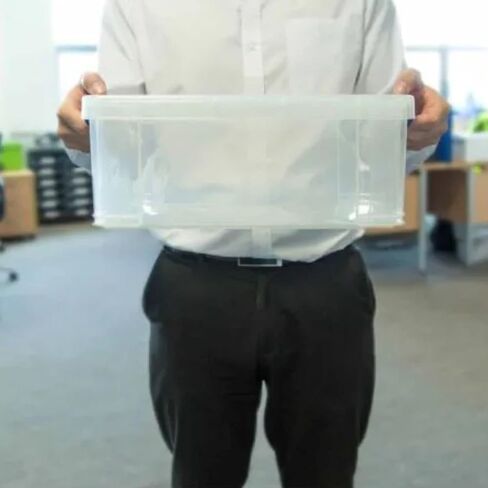 Really Useful Storage Box 9 Litre Pack of 2 - Color: Clear in Saudi Arabia