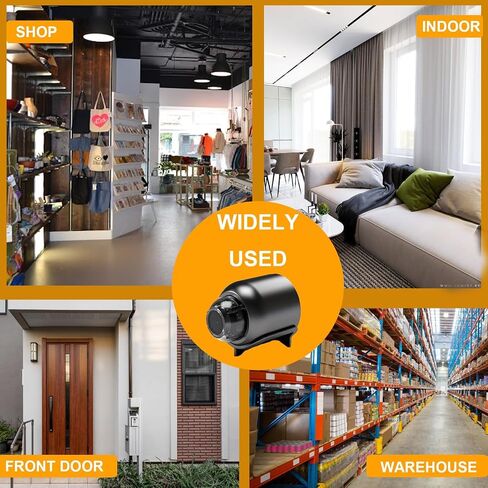 Mini 4G Wireless WiFi Camera 1080P HD with Night Vision & Motion Detection – Compact Spy Camera for Home, Baby, Pet & Car Monitoring (2pcs) in Saudi Arabia
