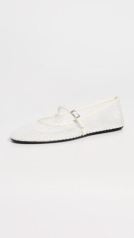 Black Suede Studio Flats Mika Flats in Kuwait