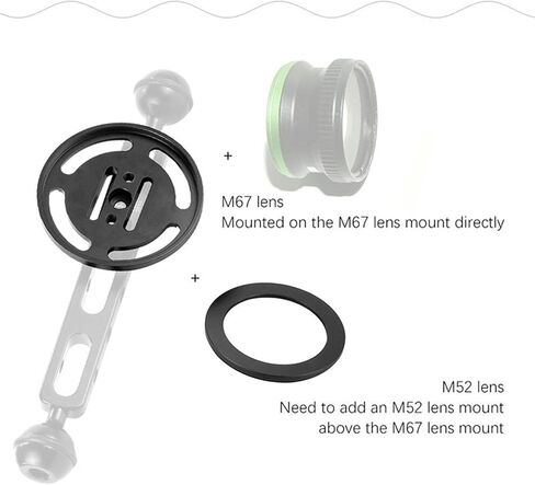 M67/M52 Lens Mounting System for 52mm and 67mm Cameras, M67 in Kuwait