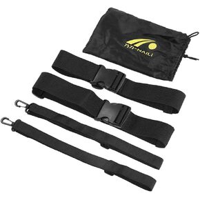 Speed Bands, Nylon Agility Training Belt Durable Evasion Belts with Carry Pouch for Exercise Fitness Training Playing Game