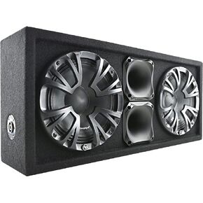 Audiopipe APCHU82 Dual 8 Subwoofer Enclosure - 500w Max