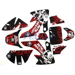 GRAPHICS DECALS STICKERS KIT FOR CRF50 PIT BIKE DE59