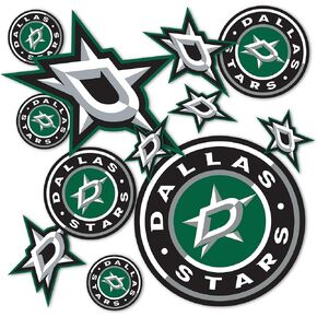 Dallas Stars Team NHL National Hockey League Sticker Vinyl Decal Laptop Water Bottle Car Scrapbook (Type 1-1)
