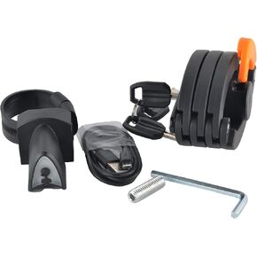 قفل دراجة لافيلو قابل للطي، مستوى أمان عالٍ، قفل دراجة قابل للطي عالي التحمل مع دعامة in Kuwait