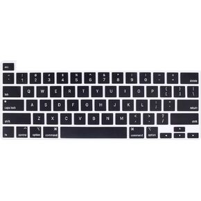 غطاء لوحة مفاتيح باللغة الإنجليزية من السيليكون الناعم متوافق مع أجهزة MacBook Pro مقاس 13 بوصة و15 بوصة مع موديلات Touch Bar: A2159 / A1989 / A1990 / A1706/ A1707 - إصدار 2019 2018 2017 2016 - وردي فاتح