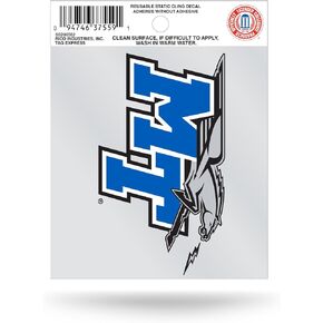 Rico Industries NCAA Unisex Small Static Cling Decal