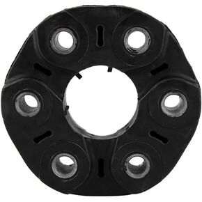 KIMISS 6 holes Drive Shaft Flex Disc Joint,Rubber + Aluminum Alloy Drive Shaft Disc for 528i 525i 530i 2004-2007
