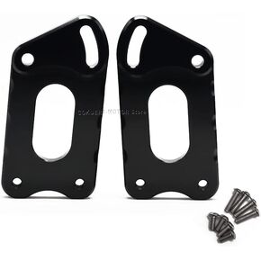 Motorcycle Windscreen Adjusters for KLR650 2022 2023, CNC Windshield Risers Windshield Bracket kits