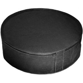Tyre Bag Protector, Zcargel Universal Spare Wheel Tire Cover 600D Oxford Cloth Dust-Proof Transport Storage Bag with Handle Round Heavy Duty Wheel Tire Cover Bag 63Cm X 21Cm