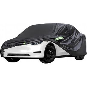 RACOONA Car Covers,Car Covers for Automobiles,Car Cover Waterproof All Weather,Car Accessories Universal Car Rain Sun UV Protection Snow Cover (Custom Fit Camry Accord)