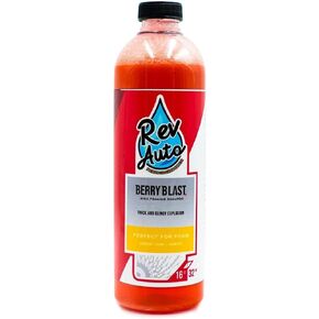 Rev Auto Berry Blast Shampoo – pH Balance High Foaming Soap | Best Car Wash Soap For Pressure Washer & All Foam Cannon/Foam Gun | Car Foam Soap | Won’t Strip Car Wax or Ceramic Coating (16 fl oz)