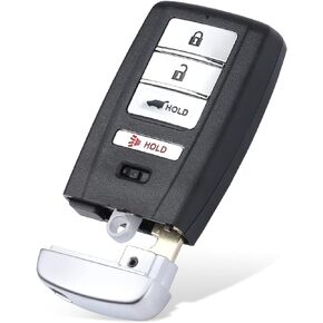 Car Smart Key Fob Keyless Entry Remote Key Replacement for Acura MDX 2014-2020 for Acura RDX 2016-2018 (FCC ID:KR5V1X P/N:A2C32523200) ID47 Chip 4 Buttons