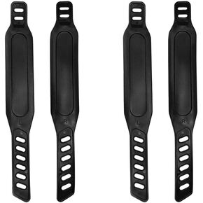 Adjustable Exercise Bike Pedal Straps, Heavy Duty Non-Slip Pedal Strap Fits Most Bikes, Spinning Exercise Bikes, Stationary Cycle, Bicycle for Home or Gym
