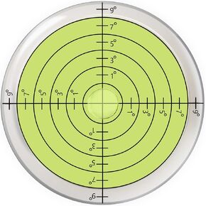 Golf Green Reader Pro Putt Golf Ball Marker Round Bubble Level High Precision Golf Putting Aid Putting Green